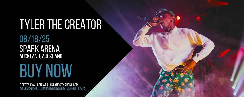 Tyler The Creator at Spark Arena